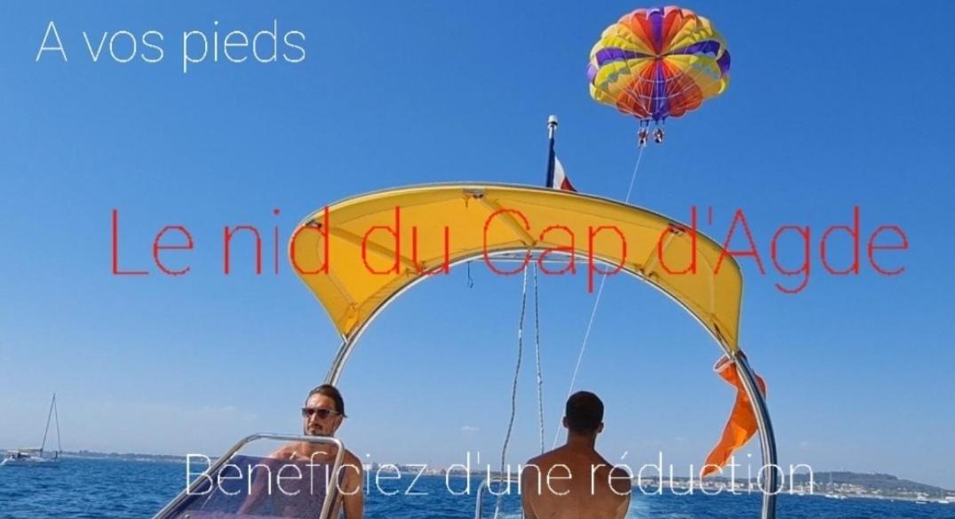Residence De Standing La Pecherie Spacieux T3 Comme Un Cocon Familial Vue Mer Et Sur L'Avant Port Sur Le Bout Du Bout De Cap D'Agde Seule Cap En Occitanie Ngoại thất bức ảnh