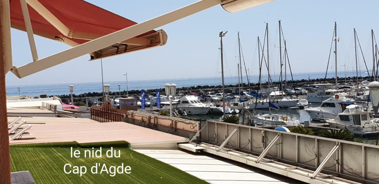 Residence De Standing La Pecherie Spacieux T3 Comme Un Cocon Familial Vue Mer Et Sur L'Avant Port Sur Le Bout Du Bout De Cap D'Agde Seule Cap En Occitanie Ngoại thất bức ảnh